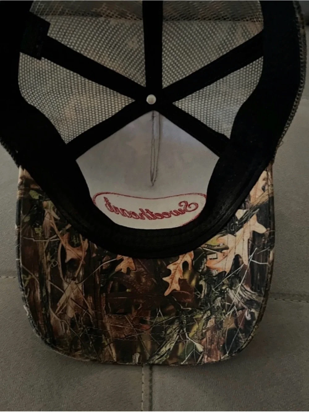 Camo “Sweetheart” Baseball Cap/hat - Brown & Green